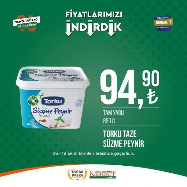 Foto - Tarım Kredi Kooperatifi'nden bomba katalog! İndirimler 19 Ekim'e kadar...