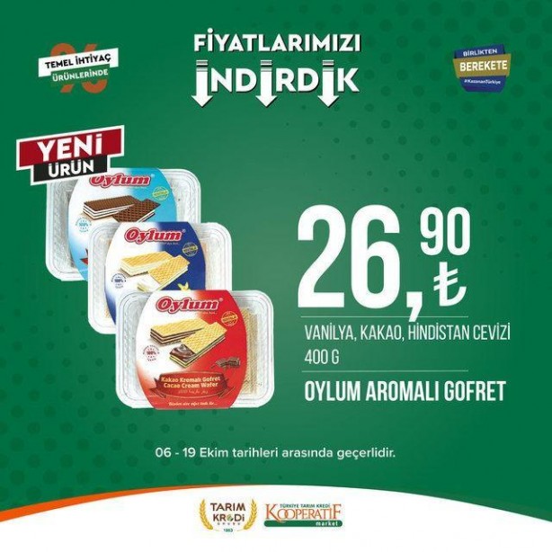 Foto - Tarım Kredi Kooperatifi'nden bomba katalog! İndirimler 19 Ekim'e kadar...