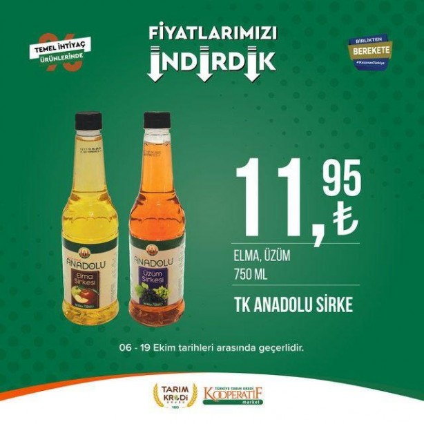 Foto - Tarım Kredi Kooperatifi'nden bomba katalog! İndirimler 19 Ekim'e kadar...