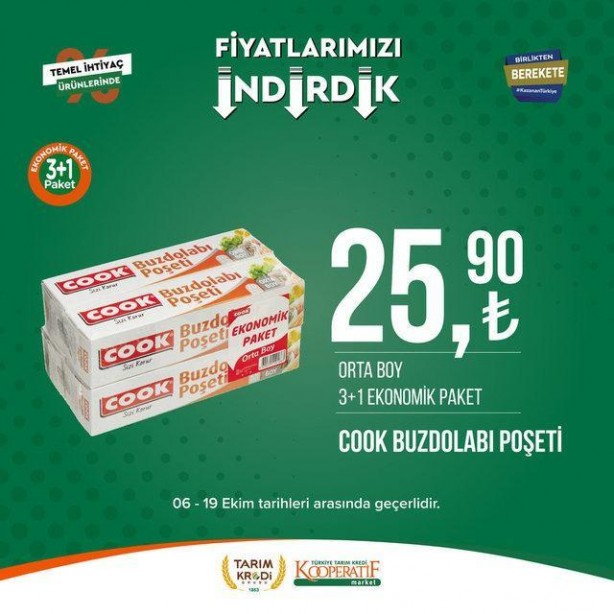 Foto - Tarım Kredi Kooperatifi'nden bomba katalog! İndirimler 19 Ekim'e kadar...