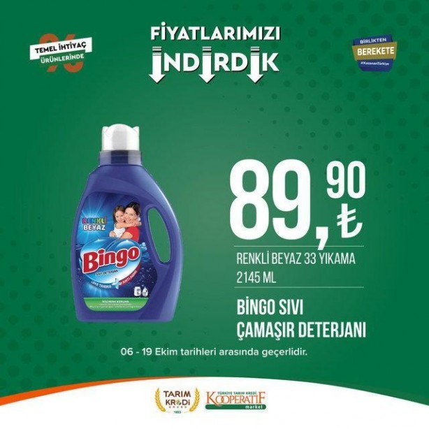 Foto - Tarım Kredi Kooperatifi'nden bomba katalog! İndirimler 19 Ekim'e kadar...