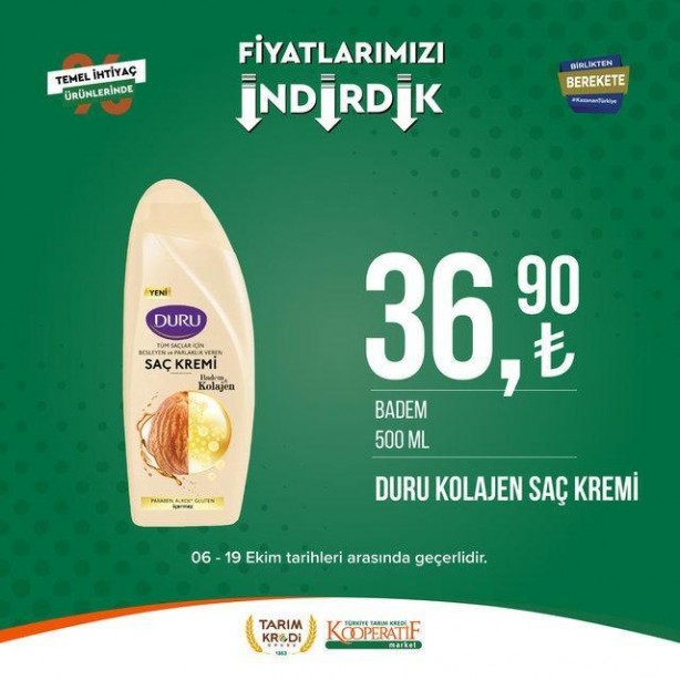 Foto - Tarım Kredi Kooperatifi'nden bomba katalog! İndirimler 19 Ekim'e kadar...