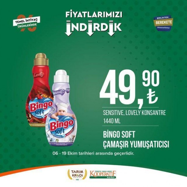 Foto - Tarım Kredi Kooperatifi'nden bomba katalog! İndirimler 19 Ekim'e kadar...