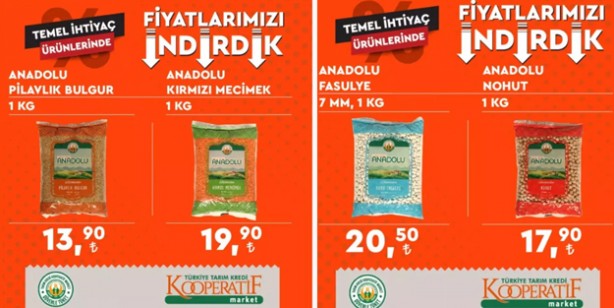 Foto - Tarım Kredi market fiyatları: Tarım Kredi Kooperatif marketlerinde hangi ürünler indirime girdi? fiyat listesi