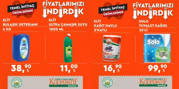 Foto - Tarım Kredi market fiyatları: Tarım Kredi Kooperatif marketlerinde hangi ürünler indirime girdi? fiyat listesi