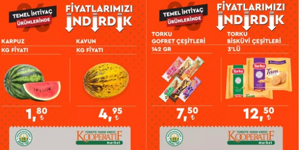 Foto - Tarım Kredi market fiyatları: Tarım Kredi Kooperatif marketlerinde hangi ürünler indirime girdi? fiyat listesi