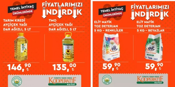 Foto - Tarım Kredi market fiyatları: Tarım Kredi Kooperatif marketlerinde hangi ürünler indirime girdi? fiyat listesi