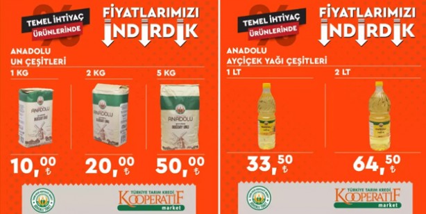 Foto - Tarım Kredi market fiyatları: Tarım Kredi Kooperatif marketlerinde hangi ürünler indirime girdi? fiyat listesi
