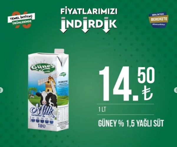 Foto - Tarım Kredi Market yeni listeyi açıkladı! Ayçiçek yağı indirime girdi