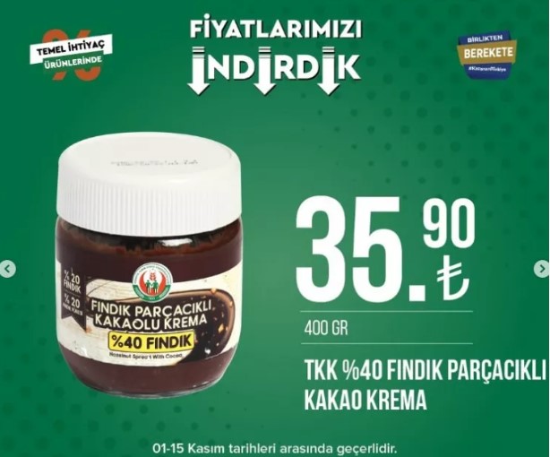 Foto - Tarım Kredi Market yeni listeyi açıkladı! Ayçiçek yağı indirime girdi
