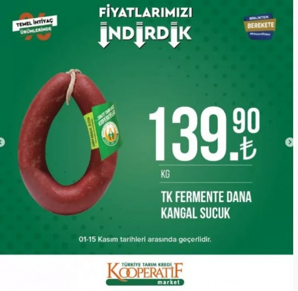 Foto - Tarım Kredi Market yeni listeyi açıkladı! Ayçiçek yağı indirime girdi