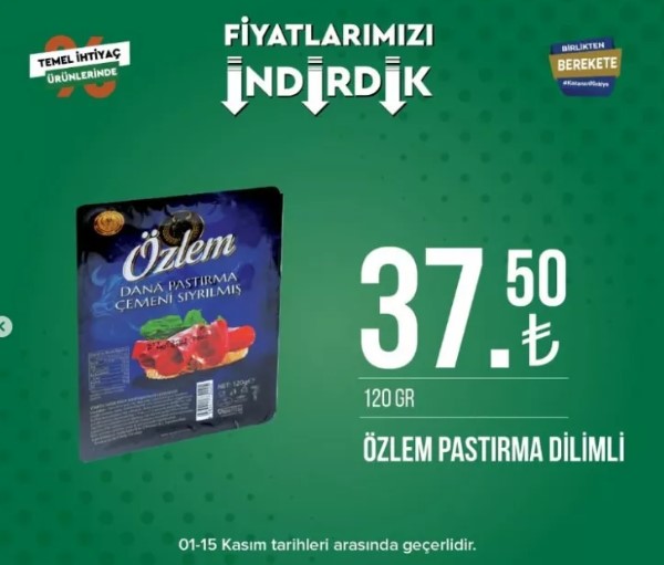 Foto - Tarım Kredi Market yeni listeyi açıkladı! Ayçiçek yağı indirime girdi