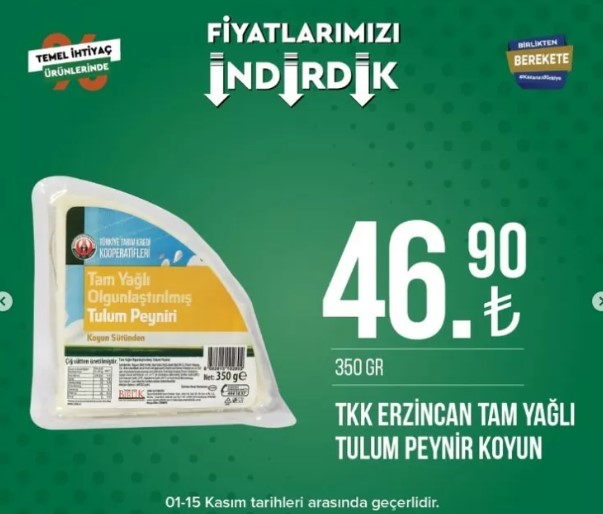 Foto - Tarım Kredi Market yeni listeyi açıkladı! Ayçiçek yağı indirime girdi