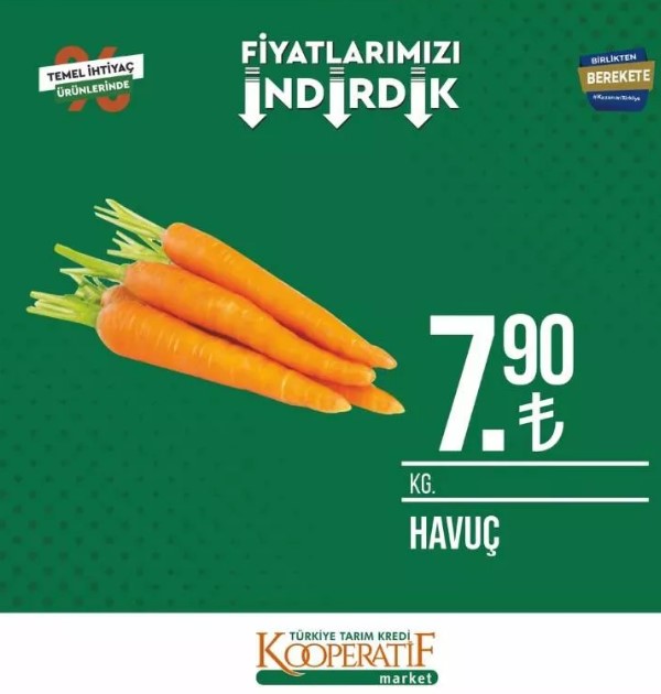 Foto - Tarım Kredi Market yeni listeyi açıkladı! Ayçiçek yağı indirime girdi