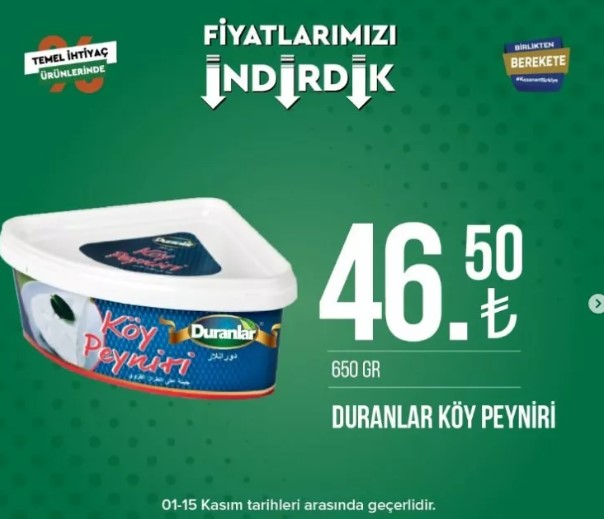 Foto - Tarım Kredi Market yeni listeyi açıkladı! Ayçiçek yağı indirime girdi