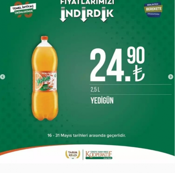 Foto - Tarım kredi marketleri indirimleri paylaştı! Yetişen alıyor