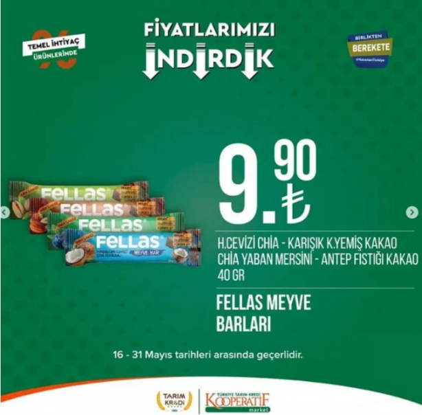 Foto - Tarım kredi marketleri indirimleri paylaştı! Yetişen alıyor