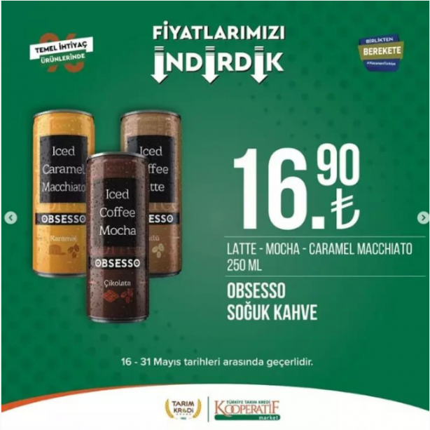 Foto - Tarım kredi marketleri indirimleri paylaştı! Yetişen alıyor