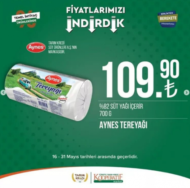 Foto - Tarım kredi marketleri indirimleri paylaştı! Yetişen alıyor