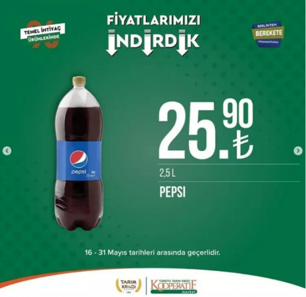 Foto - Tarım kredi marketleri indirimleri paylaştı! Yetişen alıyor