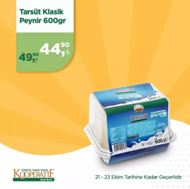 Foto - Tarım Kredi marketleri yeni indirimli ürünler listesini yayınladı