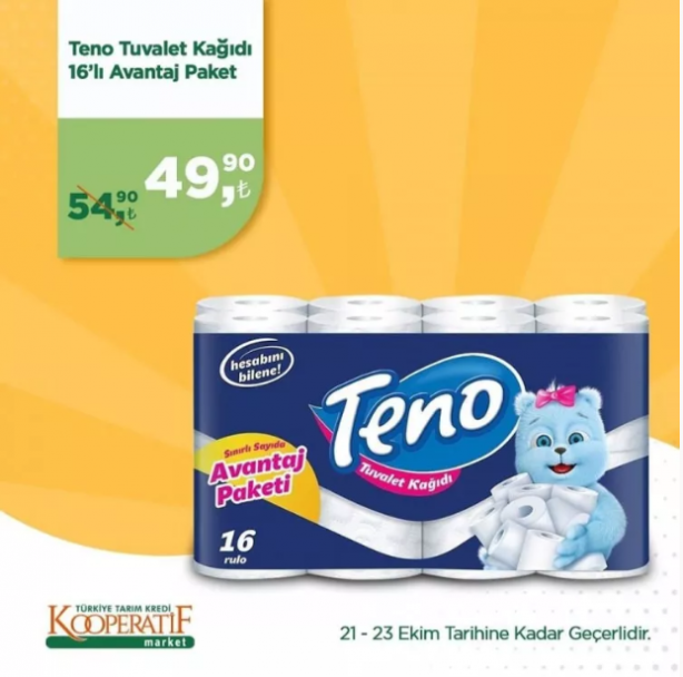 Foto - Tarım Kredi marketleri yeni indirimli ürünler listesini yayınladı