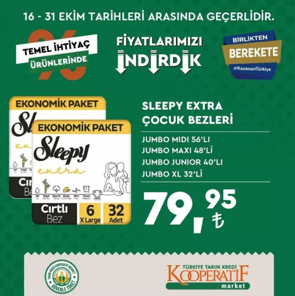 Foto - Tarım Kredi marketleri yeni indirimli ürünler listesini yayınladı
