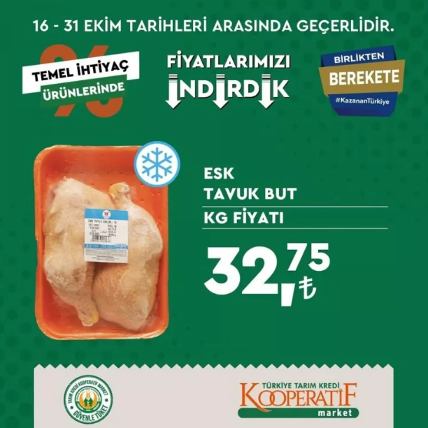 Foto - Tarım Kredi marketleri yeni indirimli ürünler listesini yayınladı