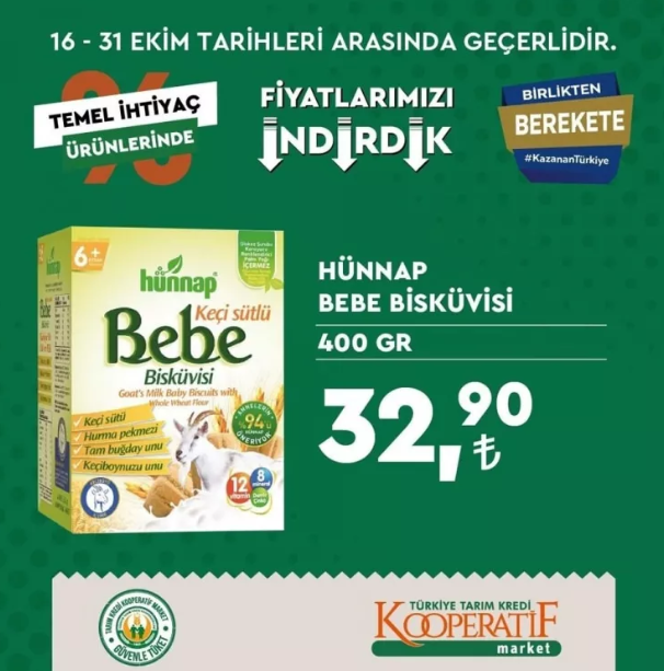 Foto - Tarım Kredi marketleri yeni indirimli ürünler listesini yayınladı