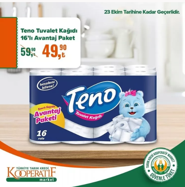 Foto - Tarım Kredi marketleri yeni indirimli ürünler listesini yayınladı
