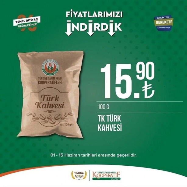 Foto - Tarım Kredi Marketleri'nde dev indirim! 15 Haziran'a kadar koşan alacak: Tuvalet kağıdı, yağ, yumurta...