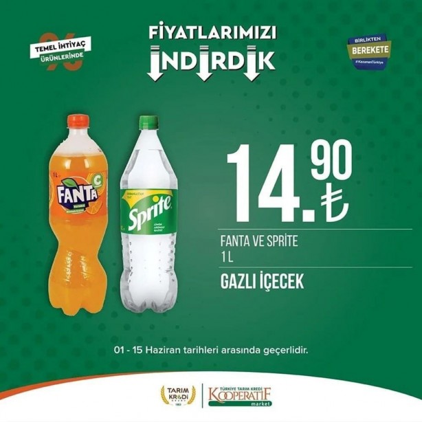 Foto - Tarım Kredi Marketleri'nde dev indirim! 15 Haziran'a kadar koşan alacak: Tuvalet kağıdı, yağ, yumurta...