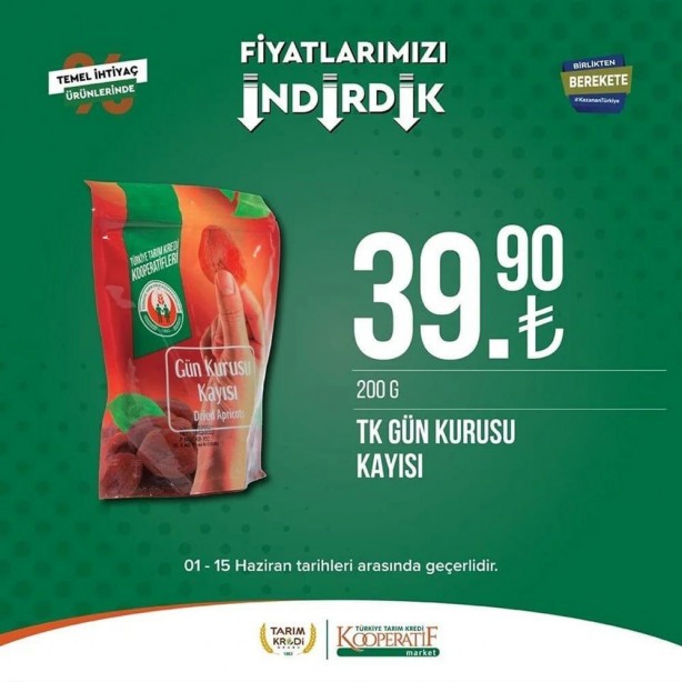Foto - Tarım Kredi Marketleri'nde dev indirim! 15 Haziran'a kadar koşan alacak: Tuvalet kağıdı, yağ, yumurta...