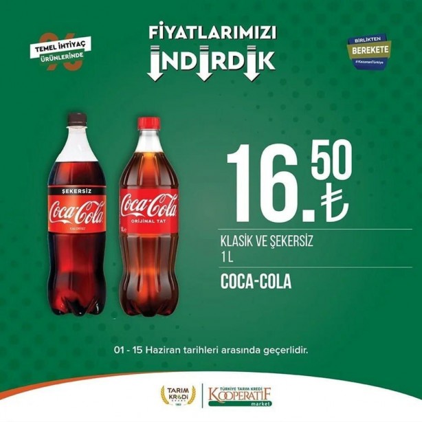 Foto - Tarım Kredi Marketleri'nde dev indirim! 15 Haziran'a kadar koşan alacak: Tuvalet kağıdı, yağ, yumurta...