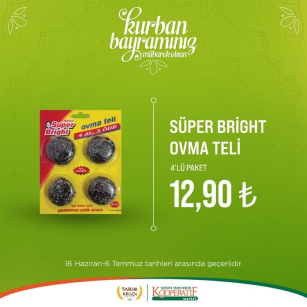 Foto - Tarım Kredi Marketlerinde dev indirim başladı! Fiyatları duyan koşuyor