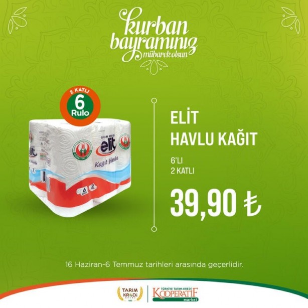Foto - Tarım Kredi Marketlerinde dev indirim başladı! Fiyatları duyan koşuyor