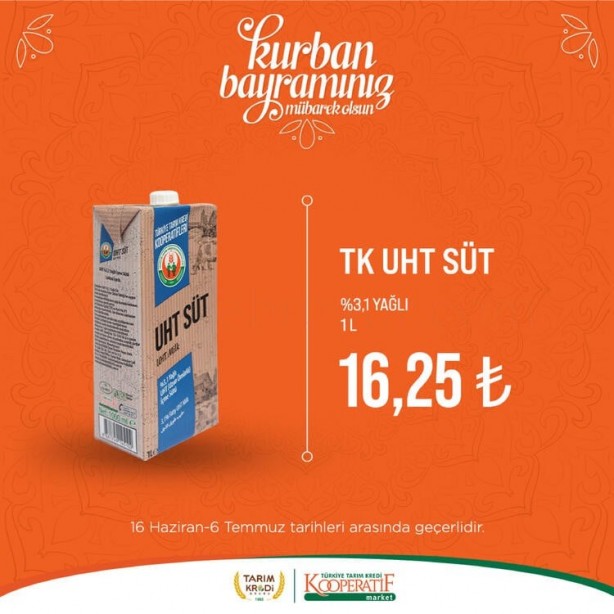 Foto - Tarım Kredi Marketlerinde dev indirim başladı! Fiyatları duyan koşuyor