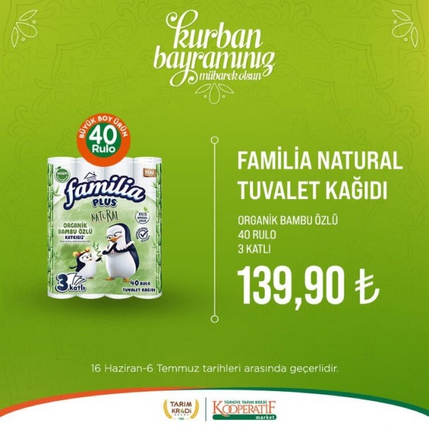 Foto - Tarım Kredi Marketlerinde dev indirim başladı! Fiyatları duyan koşuyor