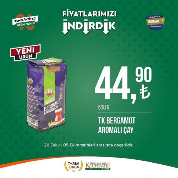 Foto - Tarım Kredi Marketlerinde fiyatlar çakıldı! Tuvalet kağıdı, peynir, yağ ve sayısız üründe büyük indirim