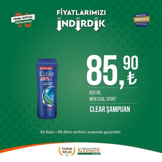 Foto - Tarım Kredi Marketlerinde fiyatlar çakıldı! Tuvalet kağıdı, peynir, yağ ve sayısız üründe büyük indirim