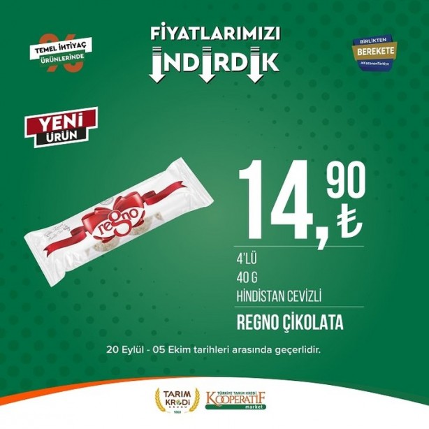 Foto - Tarım Kredi Marketlerinde fiyatlar çakıldı! Tuvalet kağıdı, peynir, yağ ve sayısız üründe büyük indirim