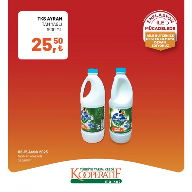 Foto - Tarım Kredi marketlerinde hangi ürünler indirimde? Zeytinyağını duyan koşuyor