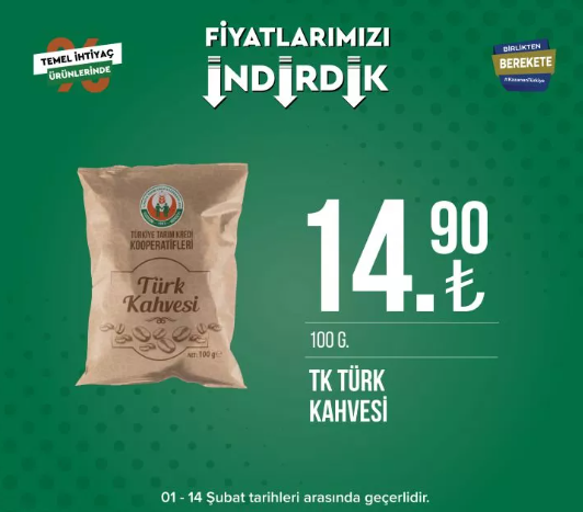 Foto - Tarım Kredi Marketleri'nde indirim! Koşan alıyor, son 3 gün...