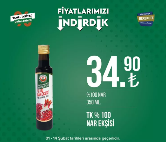 Foto - Tarım Kredi Marketleri'nde indirim! Koşan alıyor, son 3 gün...
