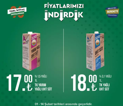 Foto - Tarım Kredi Marketleri'nde indirim! Koşan alıyor, son 3 gün...