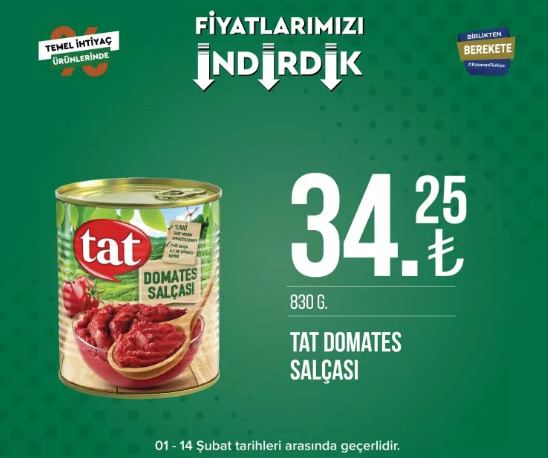 Foto - Tarım Kredi Marketleri'nde indirim! Koşan alıyor, son 3 gün...