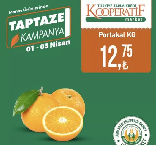Foto - Tarım Kredi Marketlerinde Nisan ayına özel yeni indirimler!