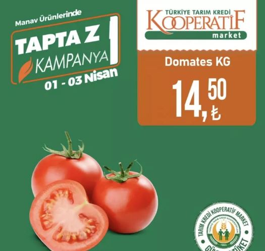Foto - Tarım Kredi Marketlerinde Nisan ayına özel yeni indirimler!