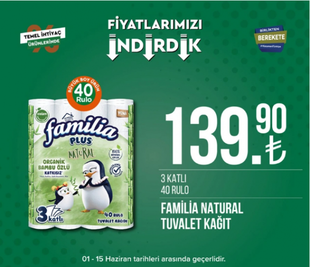 Foto - Tarım Kredi Marketleri'nde tuvalet kağıdına dev indirim! 3,5 liraya geliyor, almayan çok ama çok üzülür