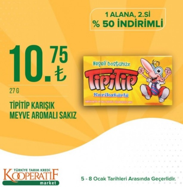 Foto - Tarım Kredi Marketleri'nde yeni indirim! 3 gün sürecek: Ayçiçek yağı ve tuvalet kağıdı...